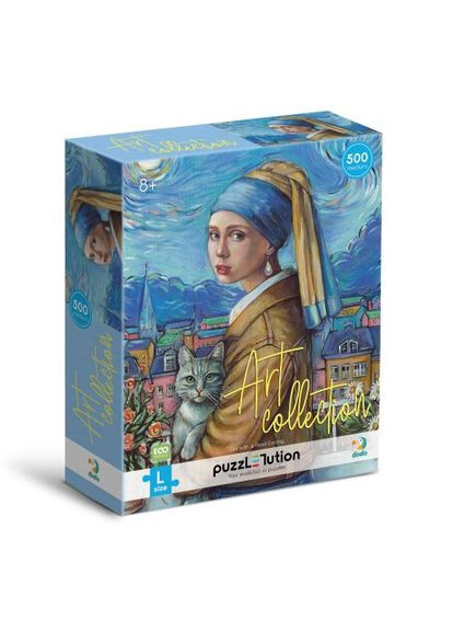 Пазл "Art. Дівчина з перловою сережкою" 500 ел Dodo (372822570)