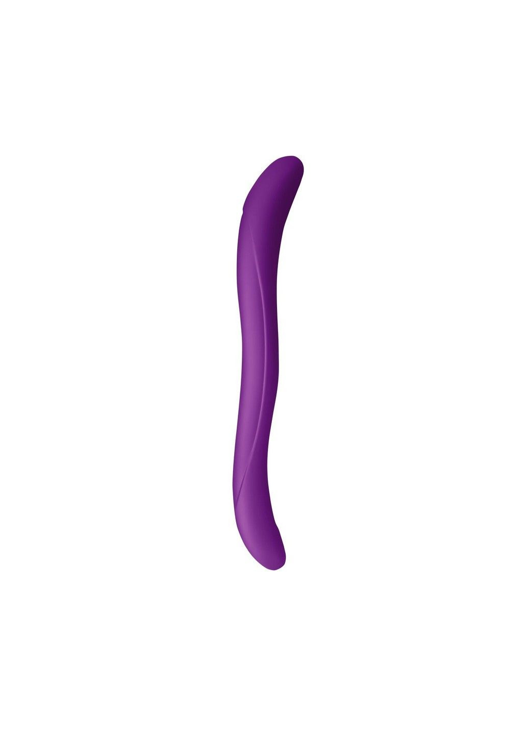 Двойной фаллоимитатор Twoooney Semirealistic Double Dong Purple, диаметр 3 и 3,8 см Wooomy (292786454)