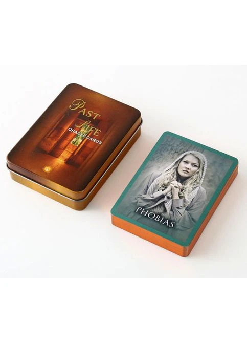 Карти Оракул Минулого Життя (Past Life Oracle holography) od-30534 у металевій коробці No Brand (397305964)