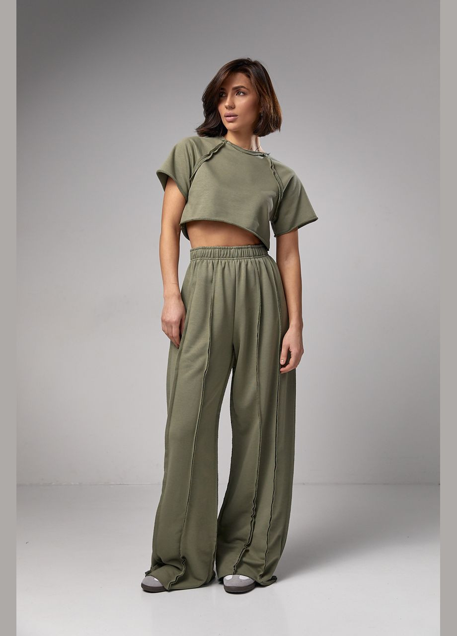 Жіночий трикотажний костюм у стилі grunge Lurex (280951393)