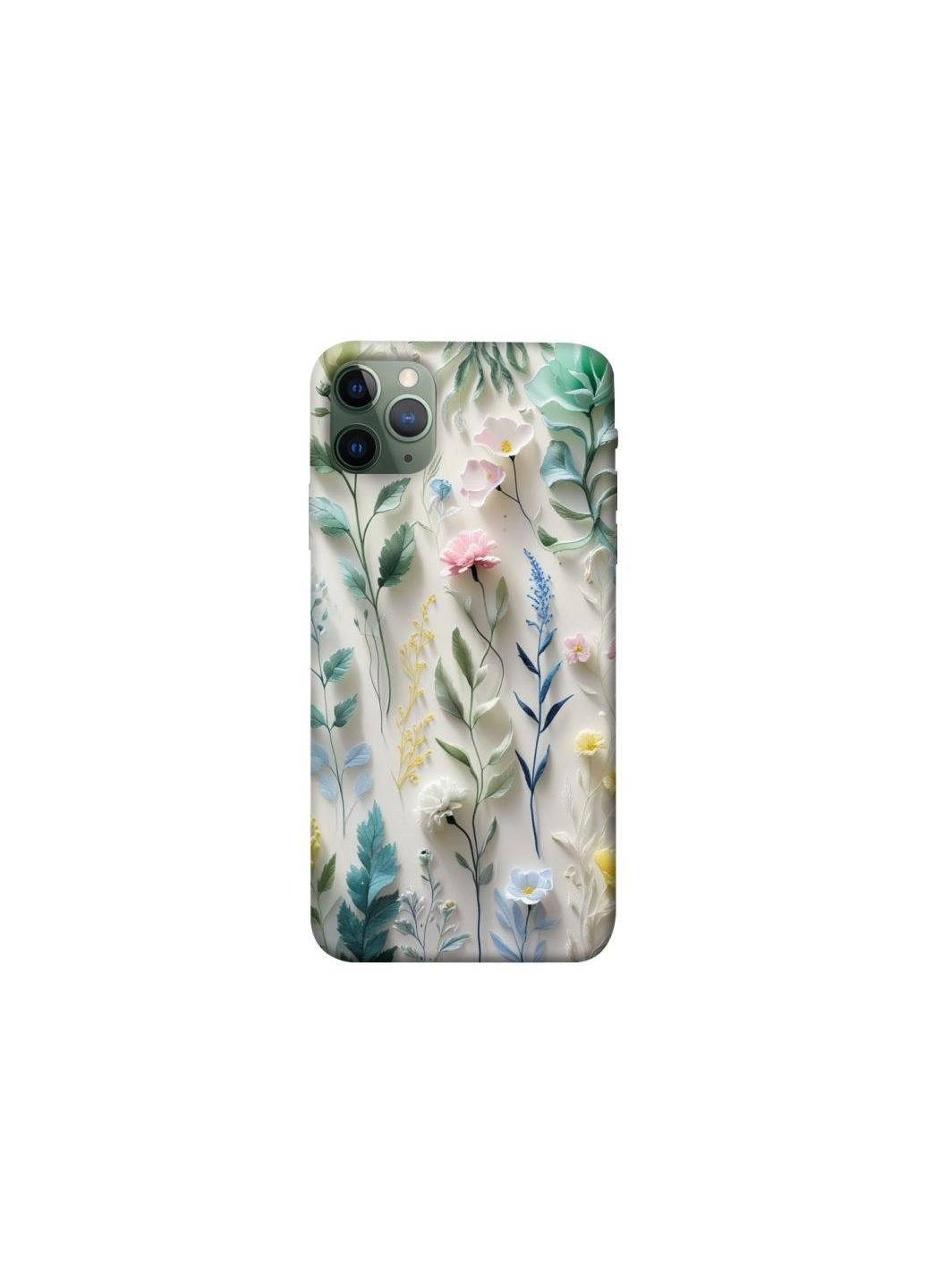 Чохол на Apple iPhone 11 Pro Max (6.5") Floral design ver.3 Frontalka (361320863)