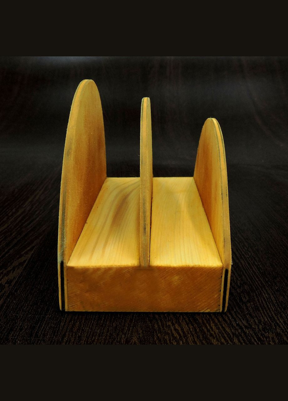 Серветниця з дерева Мансанар каррі (СЛФ-002203) No Brand (327866977)