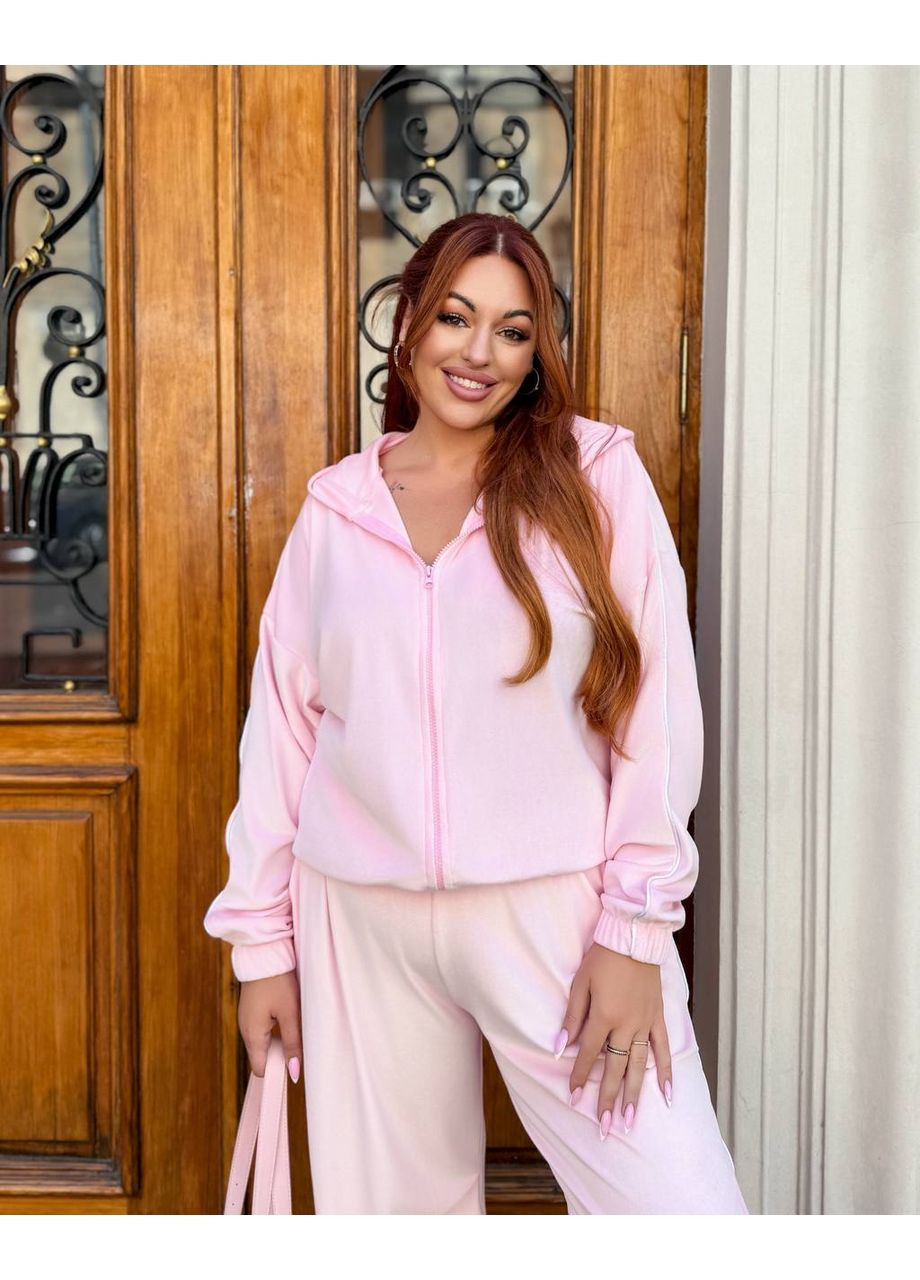 Женский велюровый костюм "Комфорт Premium" | Размерная сетка в описании Vione (367077076)