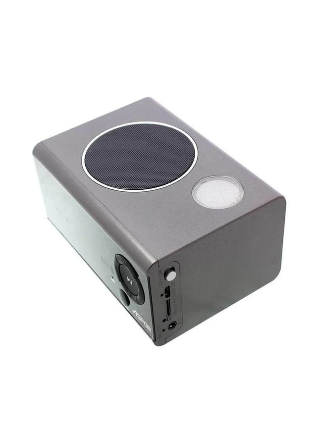 Bluetooth колонка A659 горизонтальная - серебро Aspor (367602858)