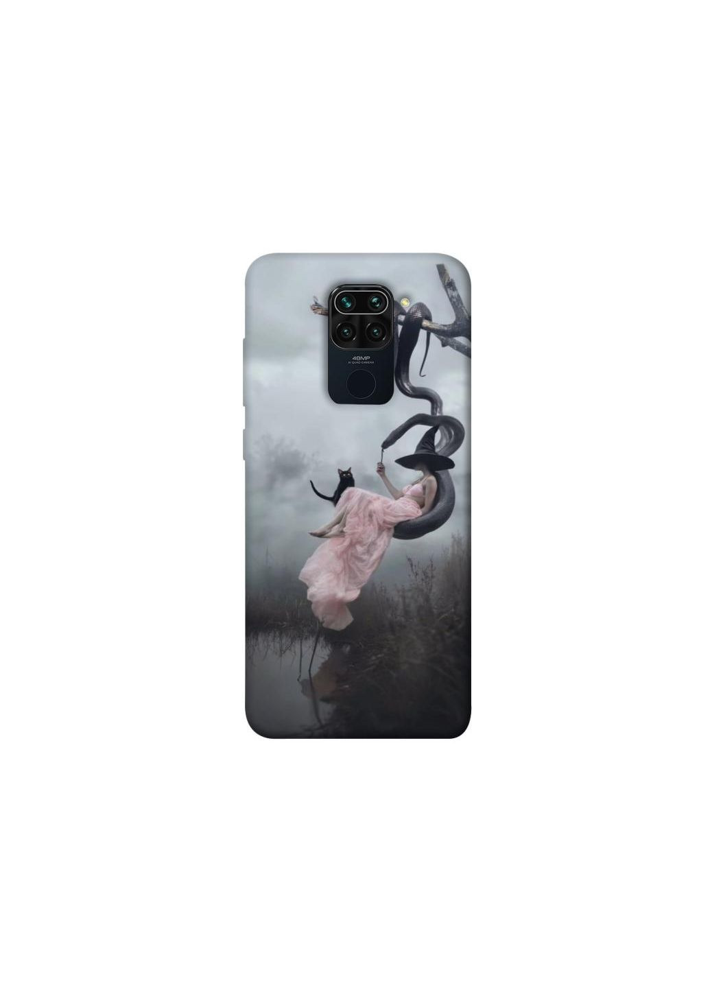 Чехол на Xiaomi Redmi Note 9 / Redmi 10X Halloween Witch ver.5 Frontalka (361973124)
