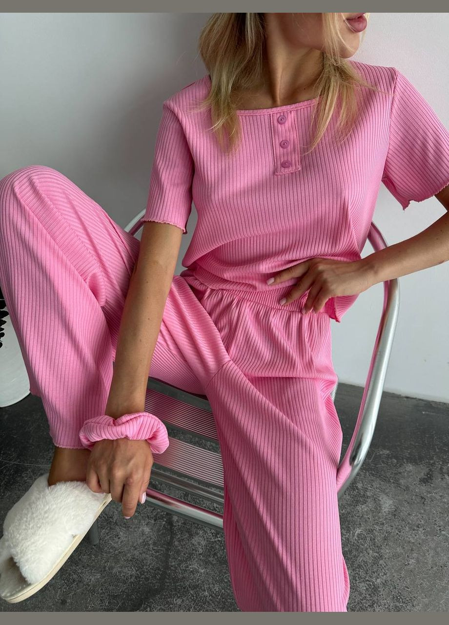 Рожева всесезон піжама Украина UMButik