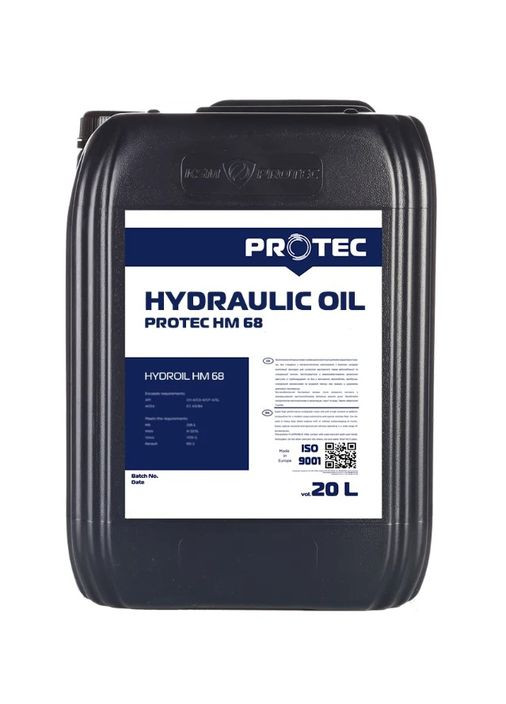 Гидравлическое масло Hydroil HM 68 (20 л) минеральное (41078) Protec (293511017)