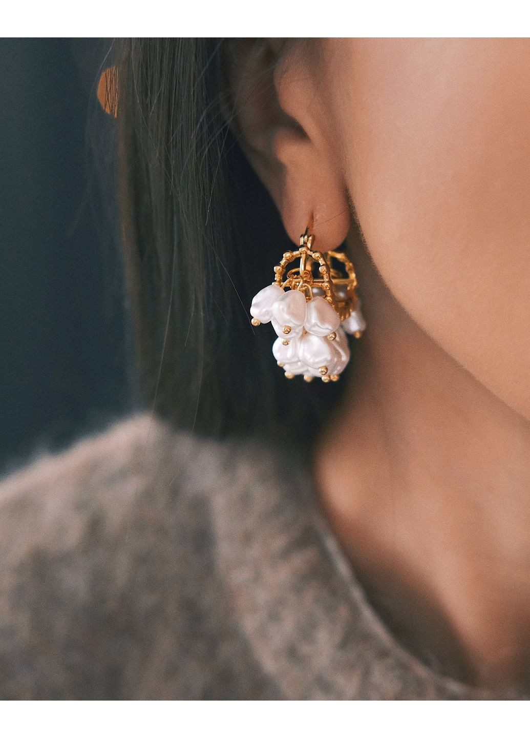 Преміум Сережки Барокові мрії TATON (363052495)