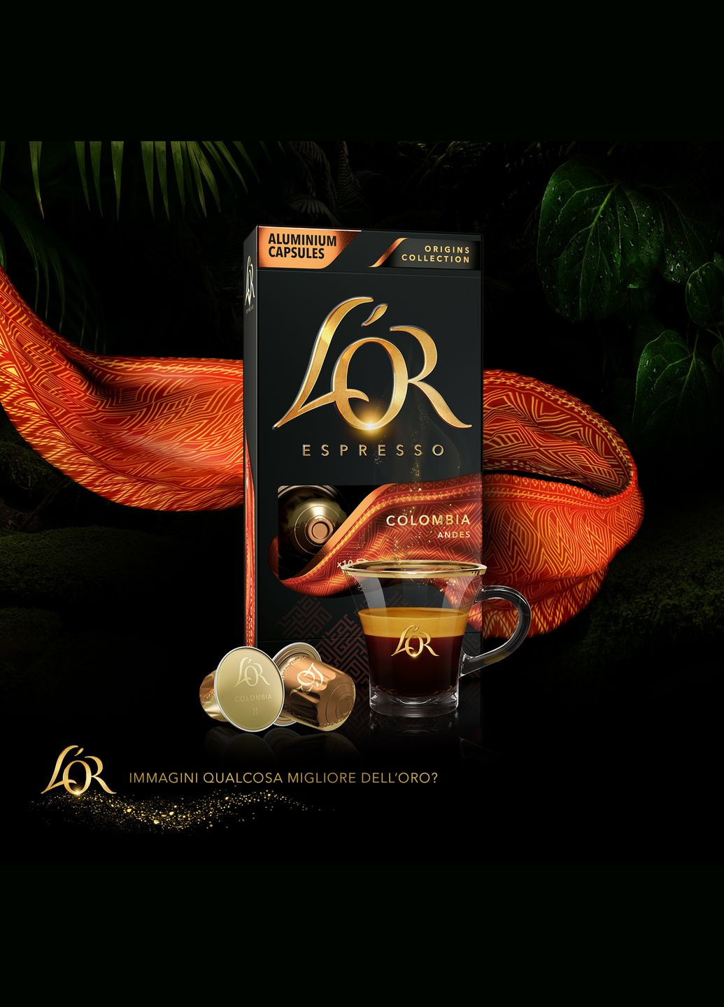 Кофе Colombia Andes, 100 капсул L'OR (313288497)