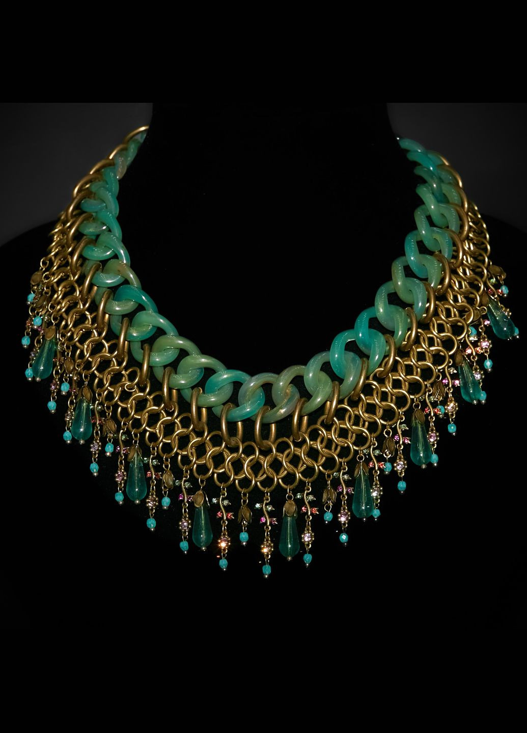 Намисто від "Аквамариновий Риф" з кристалами та намистинами Swarovski Michal Negrin (346241746)