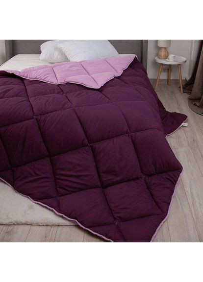 Ковдра "ALASKA" 200*220 см (450г/м2) (microfiber) (Бордовий ) ТЕП (362696126)
