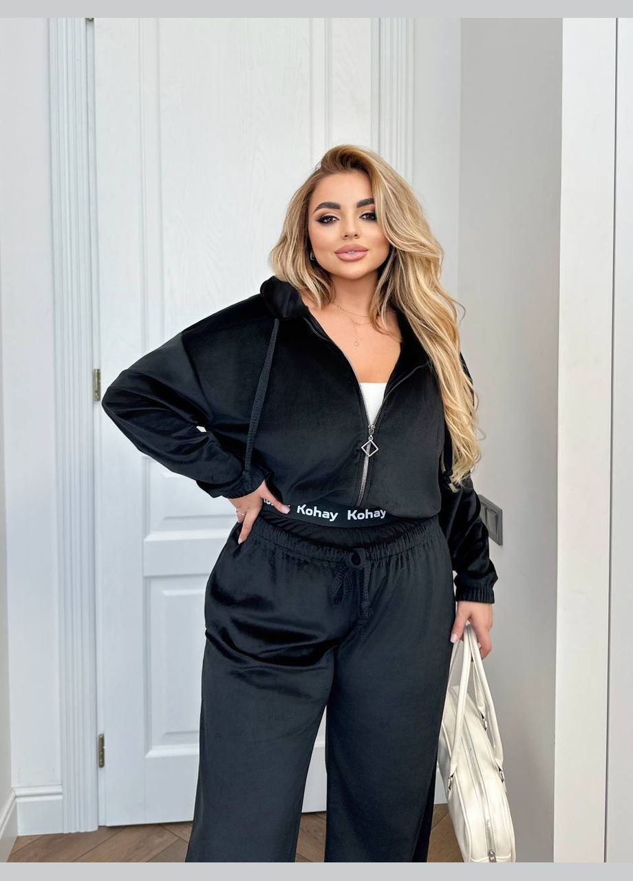 Женский велюровый костюм No Brand (324625464)