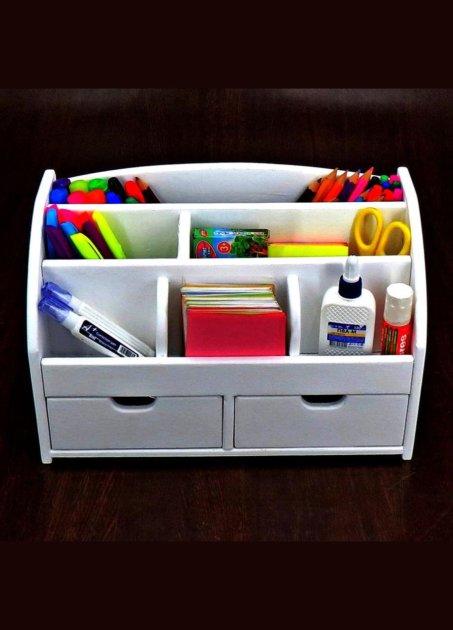 Органайзер настільний з дерева Едгар зефір (КНЦ-001320) No Brand (328226789)