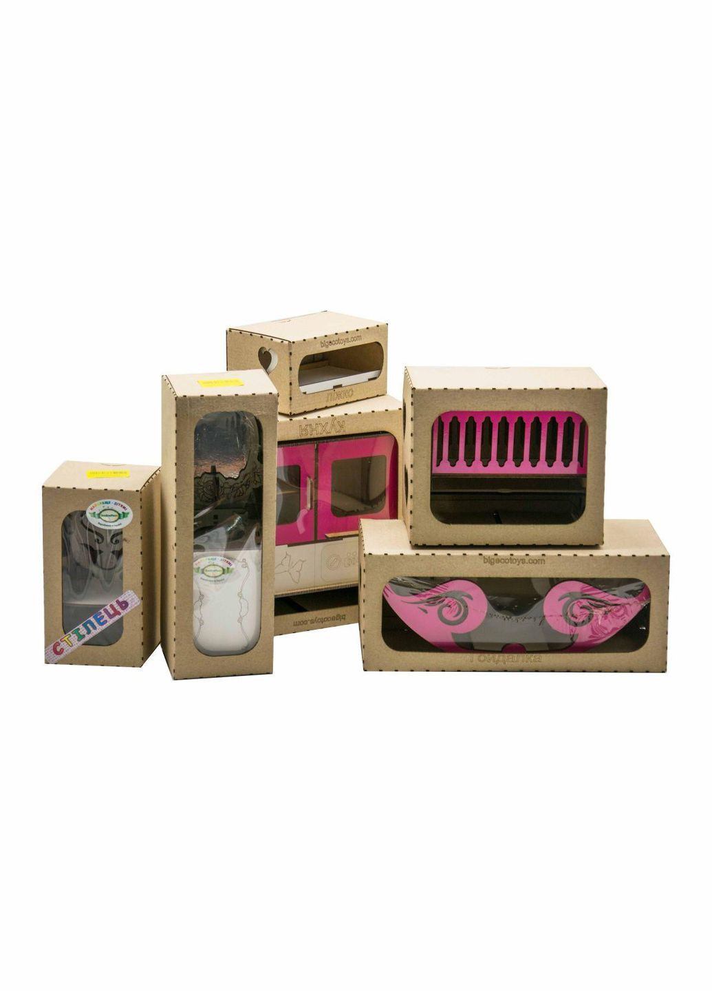 Игрушка ванная для куклы деревянная BigEcoToys (Б8б) No Brand (362430787)