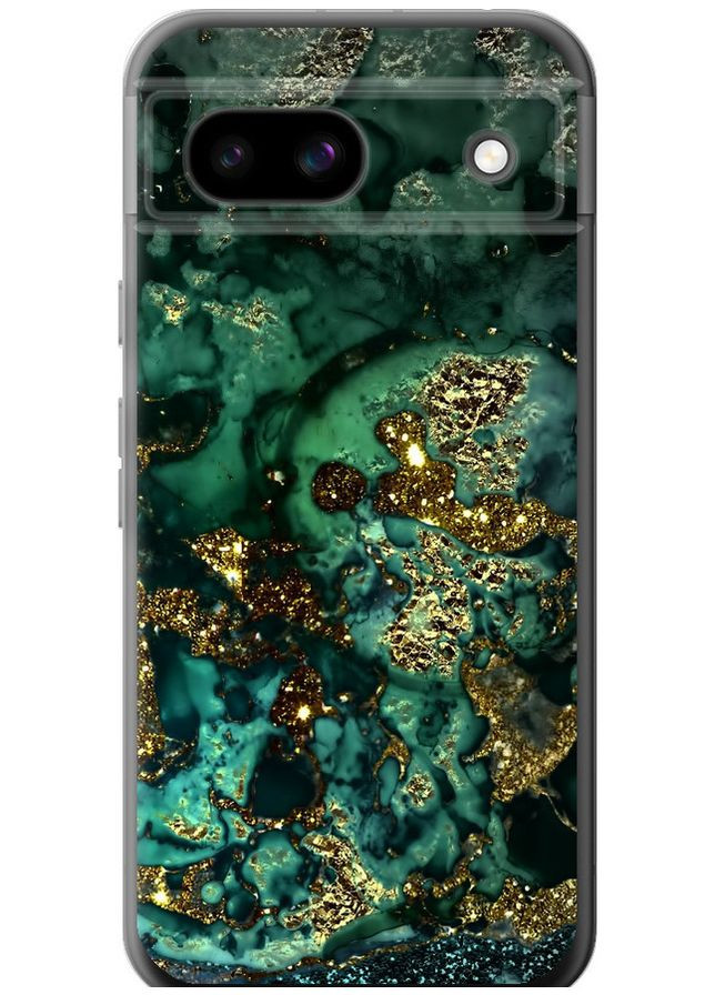 Силіконовий чохол 'Мармур золото багатство' для Endorphone Google Pixel 8A (315634515)