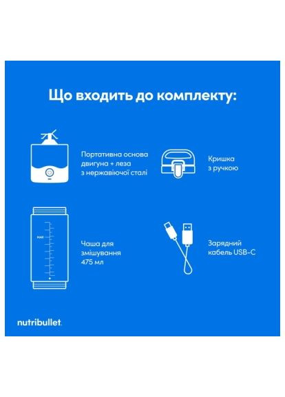 Блендер Nutribullet NBP003NBL (364659232)