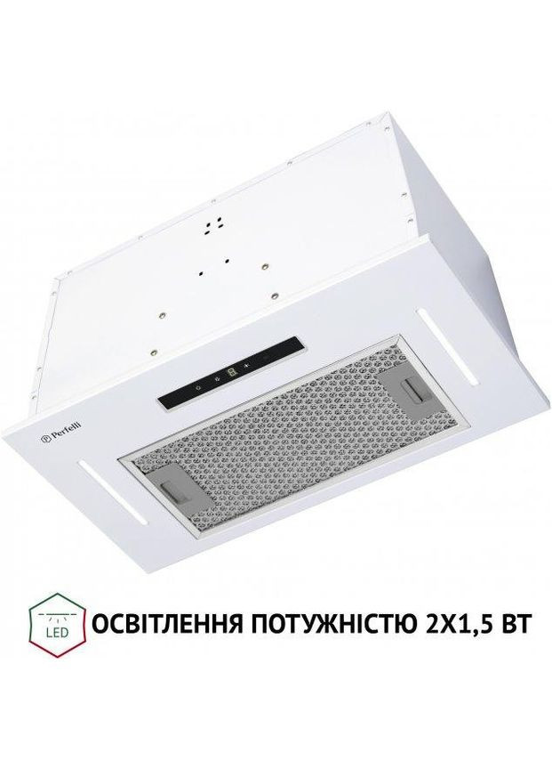 Вытяжка BIS 5653 WH 1000 LED PERFELLI (368586778)