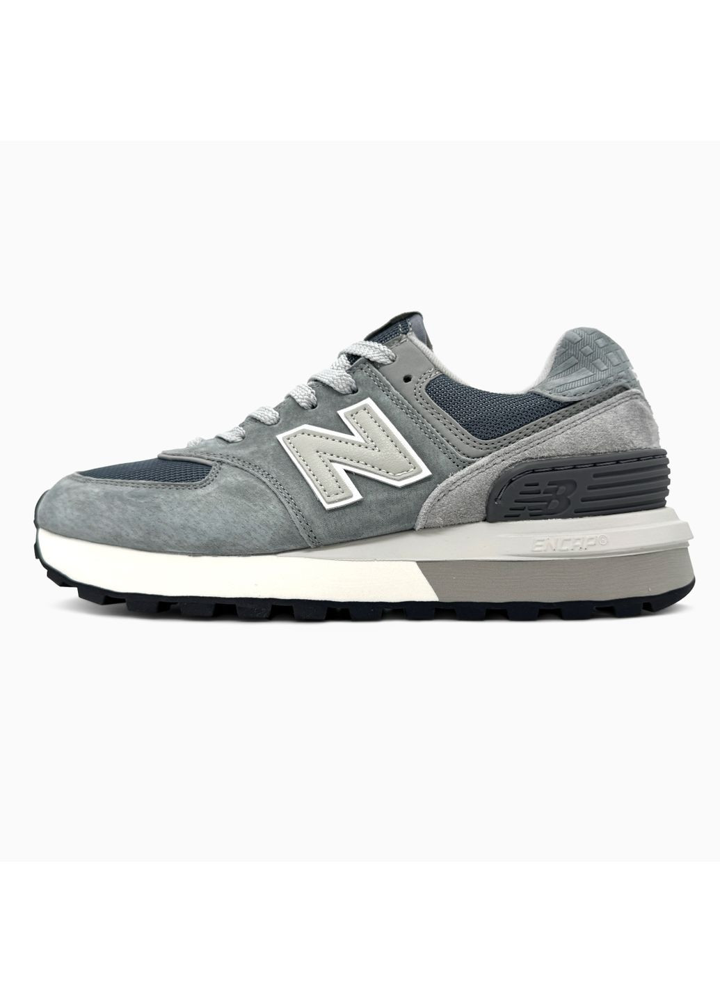 Серые демисезонные кроссовки женские и мужские New Balance 574 Legacy Grey | Нью Беланс 574