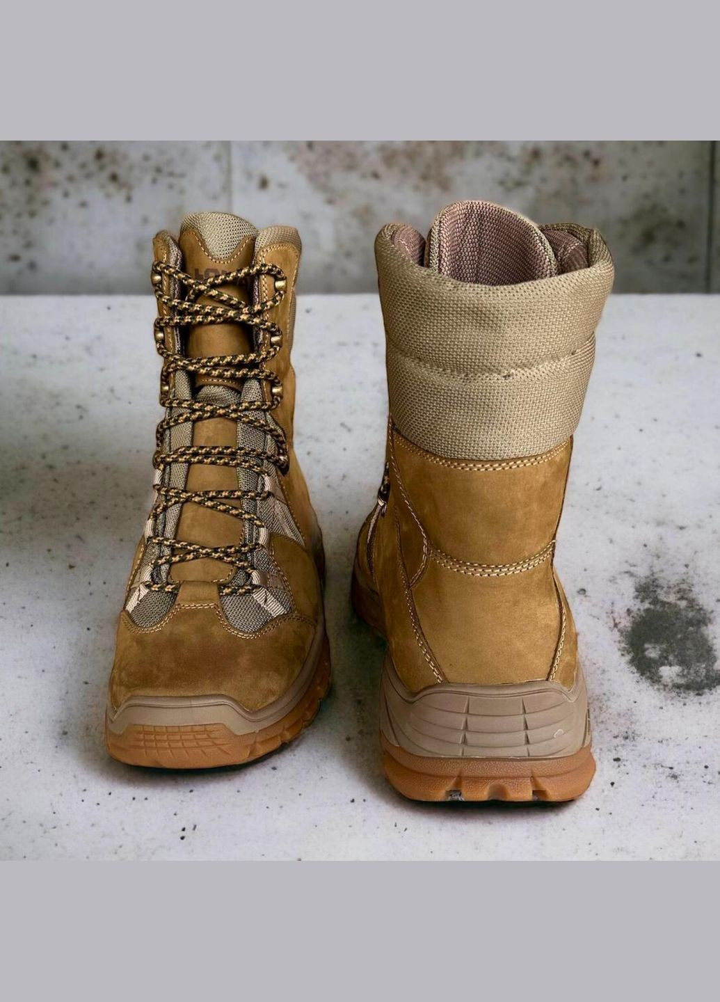 Мужские Тактические Зимние Берцы. 36-49р Койот. 100% Натуральная кожа! DSZM-1018 No Brand (301148087)