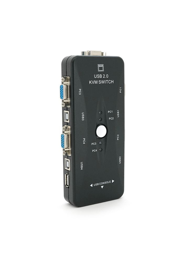 4-портовий KVM свіч, VGA, USB Voltronic (338188185)
