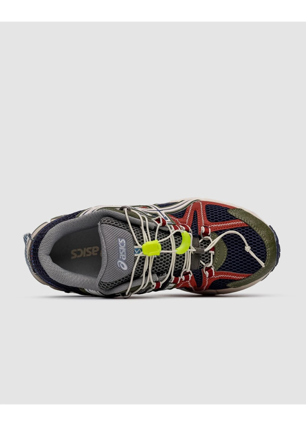Зелені літні кросівки asics gel kahana 8 fl green beige асікс гель кахано 8 зелені No Brand