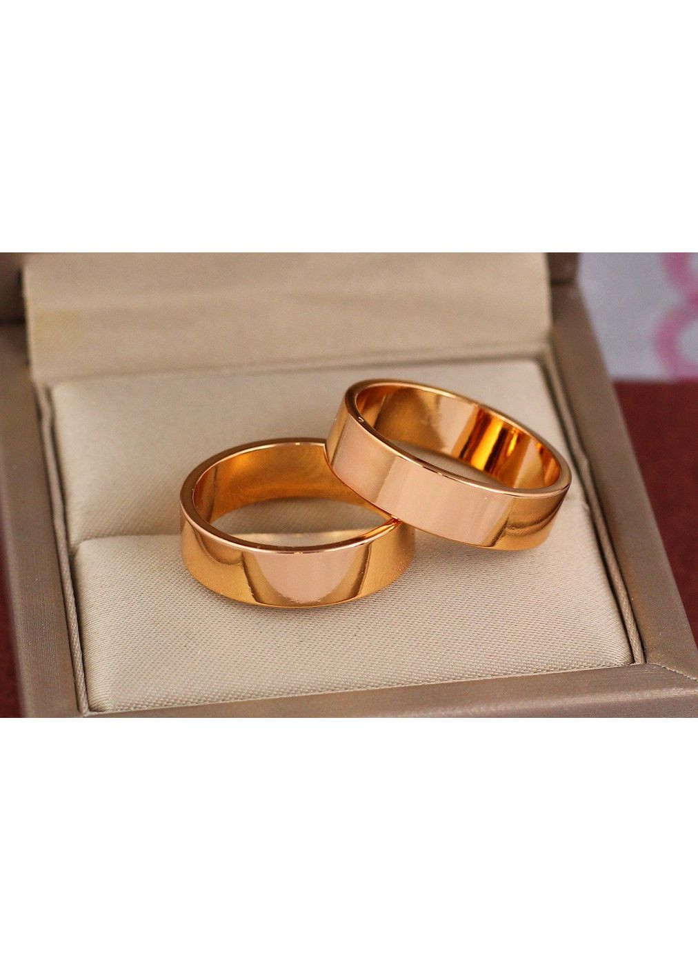 Обручальное кольцо американка 6 мм г золотистое love-shopping Xuping Jewelry (355801192)