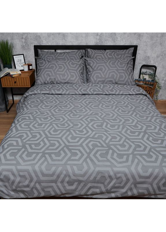 Комплект постельного белья Бязь Gold Люкс «» King Size 220x240 наволочки 2х40х60 (MS-820007210) Moon&Star Urban Style (356116568)