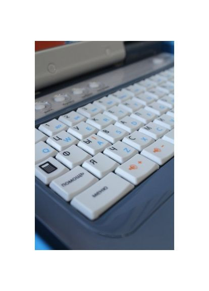 Детский компьютер Ноутбук обучающий и игровой 7073 3 языка 35 функций, 11 игр, 9 мелодий Limo Toy (356847184)