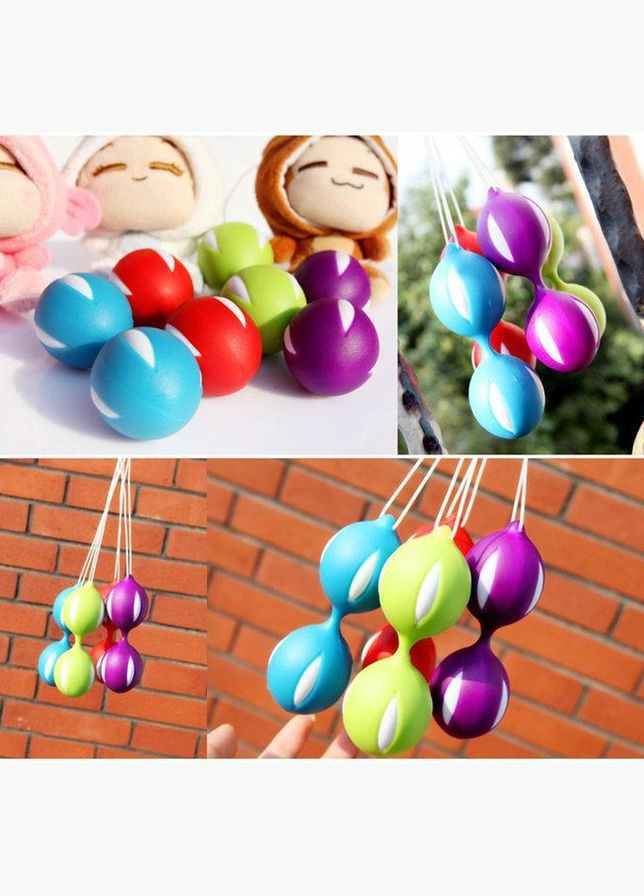 Вагинальные шарики кегеля для тренировки мышц Кегеля Eco Classic 1 шт (Без коробки) Синий Lovetoy (303883437)