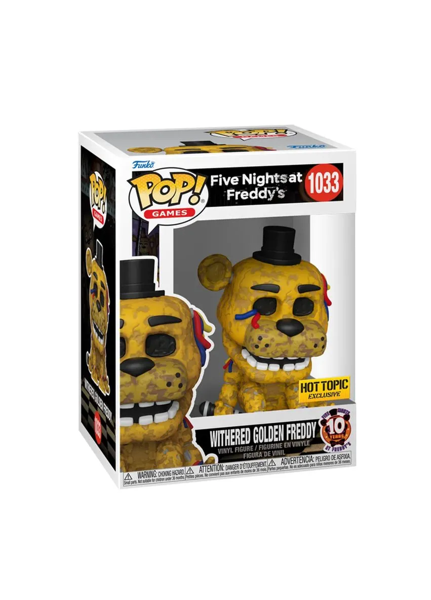 Игровая фигурка POP винил 11 4 см Поломанный золотой Фредди Funko (393590185)