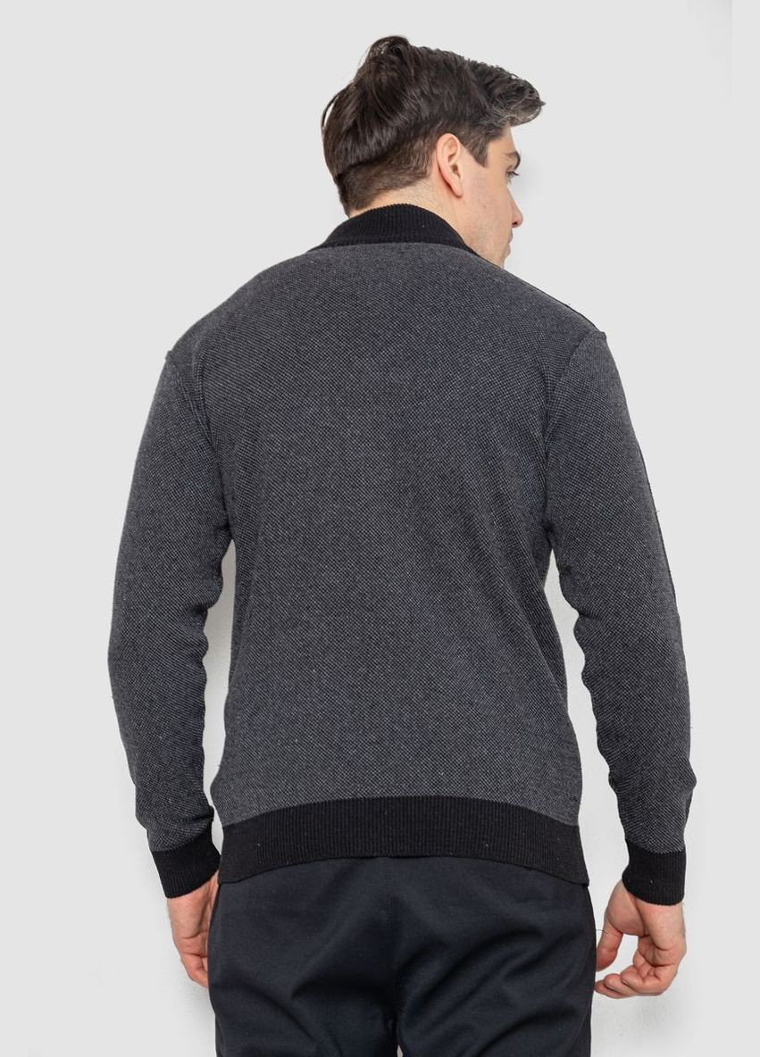 Кофта мужская на молнии с карманами, цвет синий, Ager (313291236)