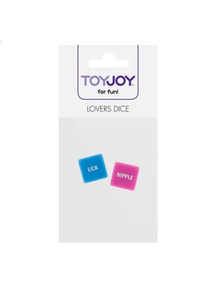 Набор с 2 кубиков для взрослых с секс заданиями "Lovers Dice" Toy Joy (300372372)