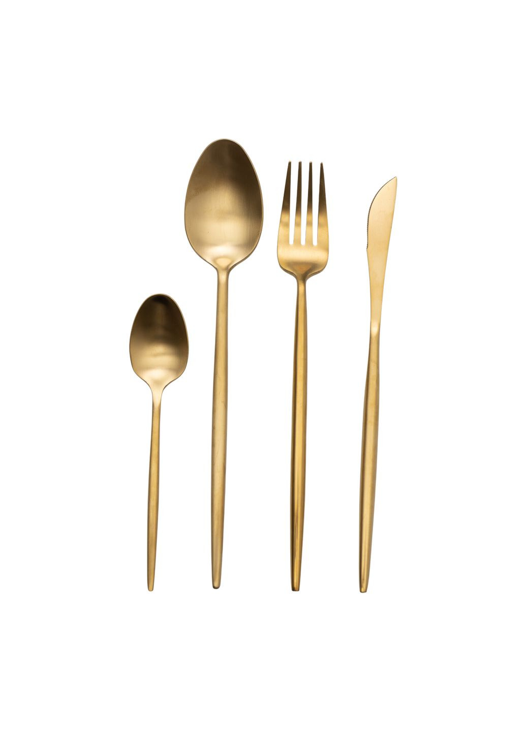 Набор столовых приборов Elit из нержавеющей стали на 6 персон, матовая бронза Yiwu (361678290)