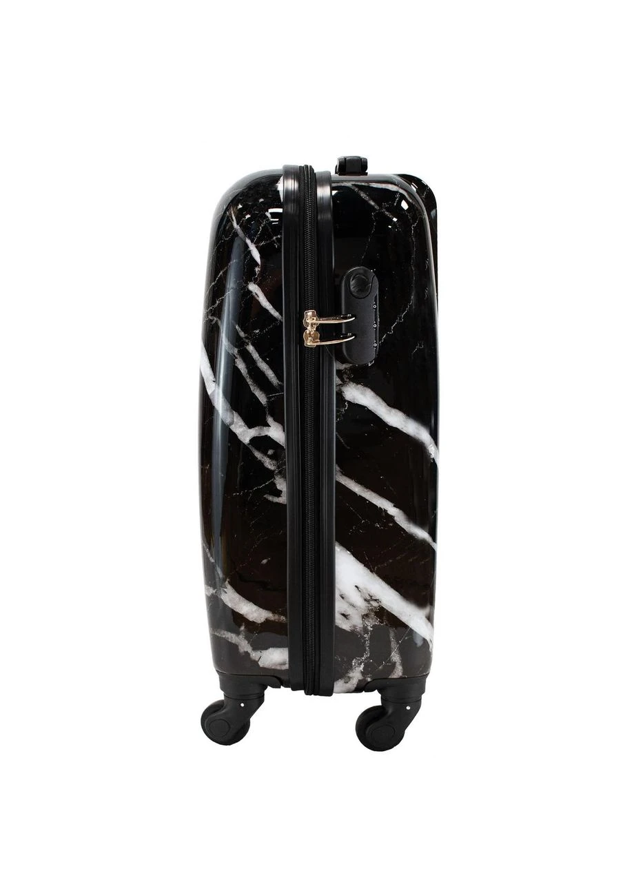 Чемодан 20" (S) Black Marble (T5730-1) Semi Line (389860555)