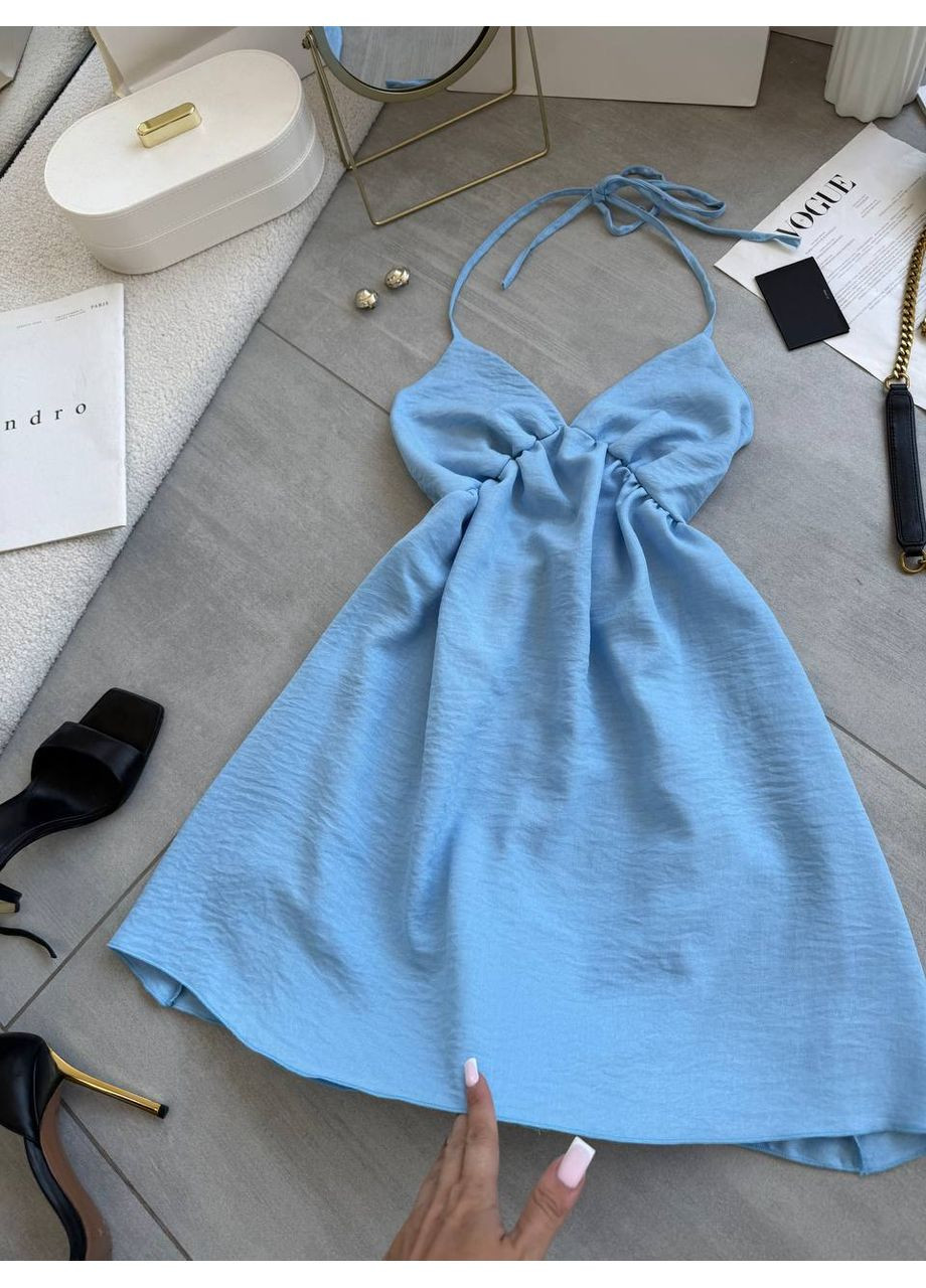 Летний женский женский сарафан Гермес однотонный