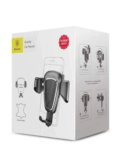 Холдер Gravity Car Mount Black Baseus (297454665)