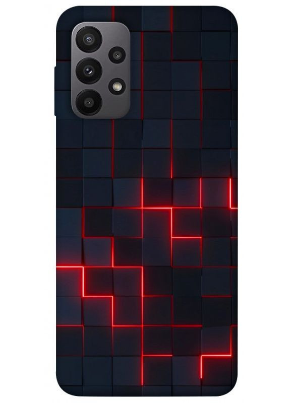 Чохол з принтом для Samsung Galaxy A23 4G / для самсунг галаксі А23 Кібер сітка No Brand (338615692)