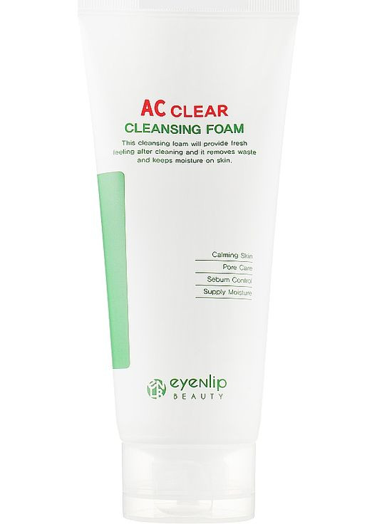 Пінка для вмивання AC Clear Cleansing Foam для проблемної шкіри 150 мл Eyenlip (328447532)