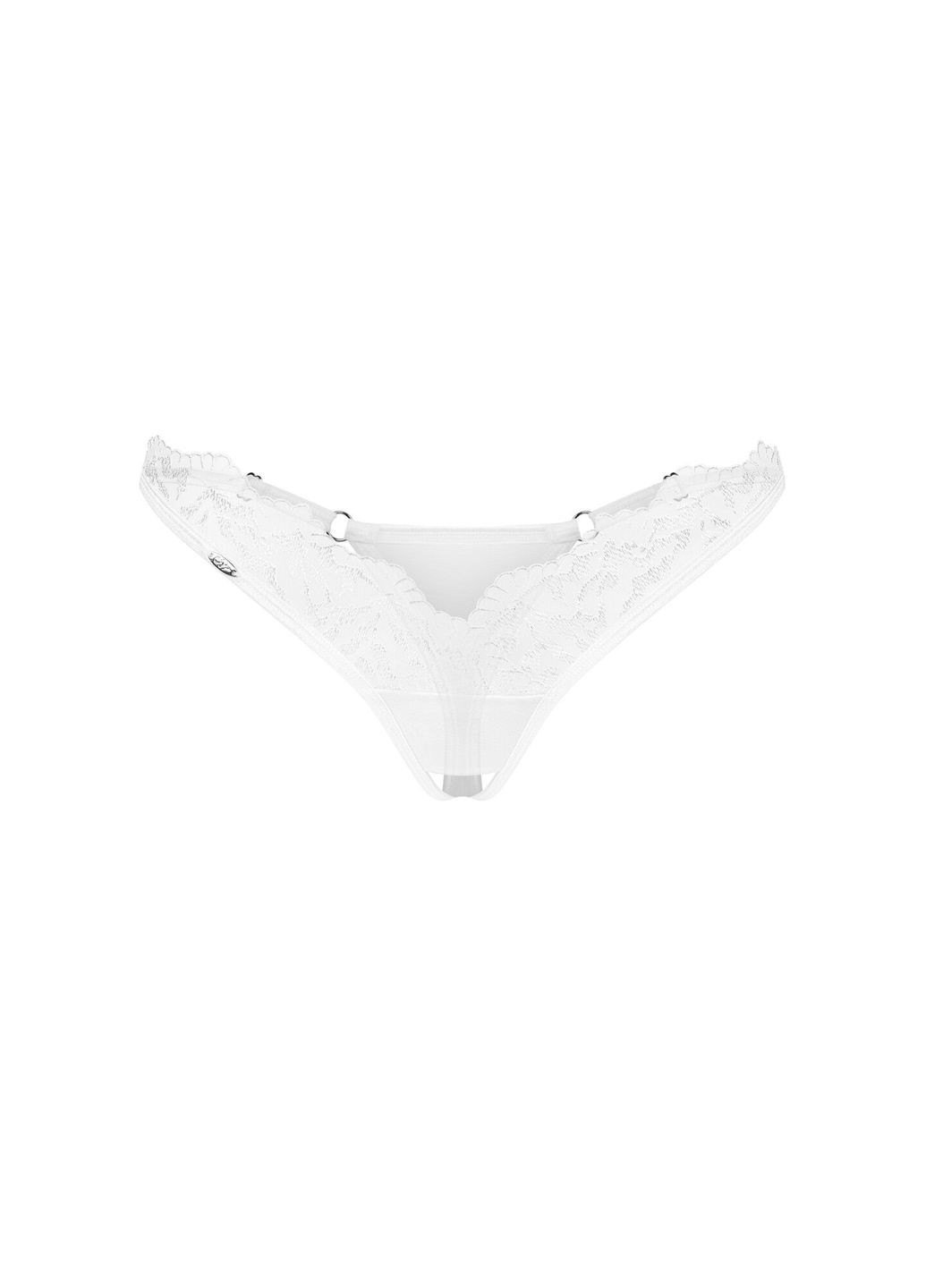 Трусики Arrowel White crotchless thong CherryLove Obsessive (366962516)