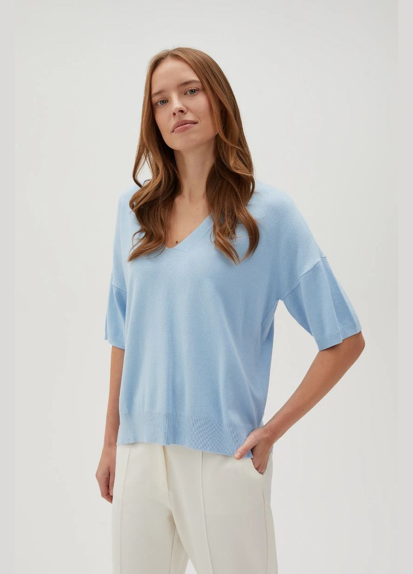 Блакитний светр Moodo