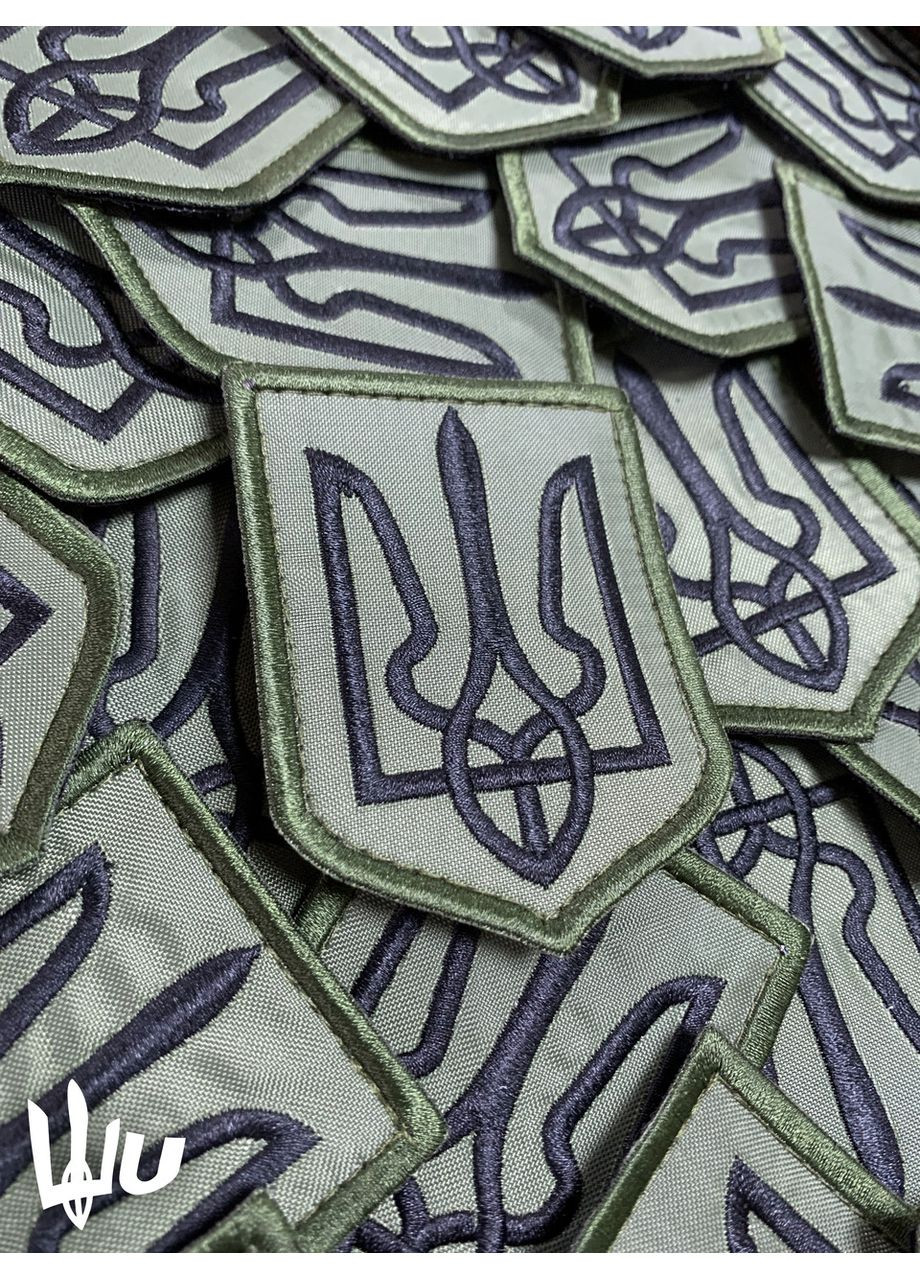 Шеврон Герб Украины (Форма щит. На липучке) Размер 8x6см No Brand (369924511)