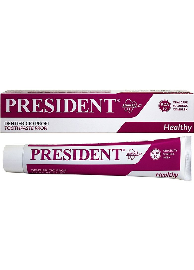 Зубная паста "Clinical Profi" 75ml (2-680633) President (369797140)
