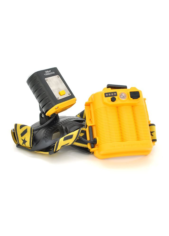 Налобний ліхтарик HPH-W647, 5W, 2*P50, 4 режими, корпус-пластик, водостійкий, ip44, живлення 2*18650, USB кабель, 6400K, BOX Bailong (316531570)