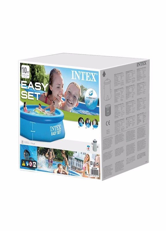 Басейн сімейний 28122 басейн сімейний, наливний, з фільтр + насосом Intex (326600546)