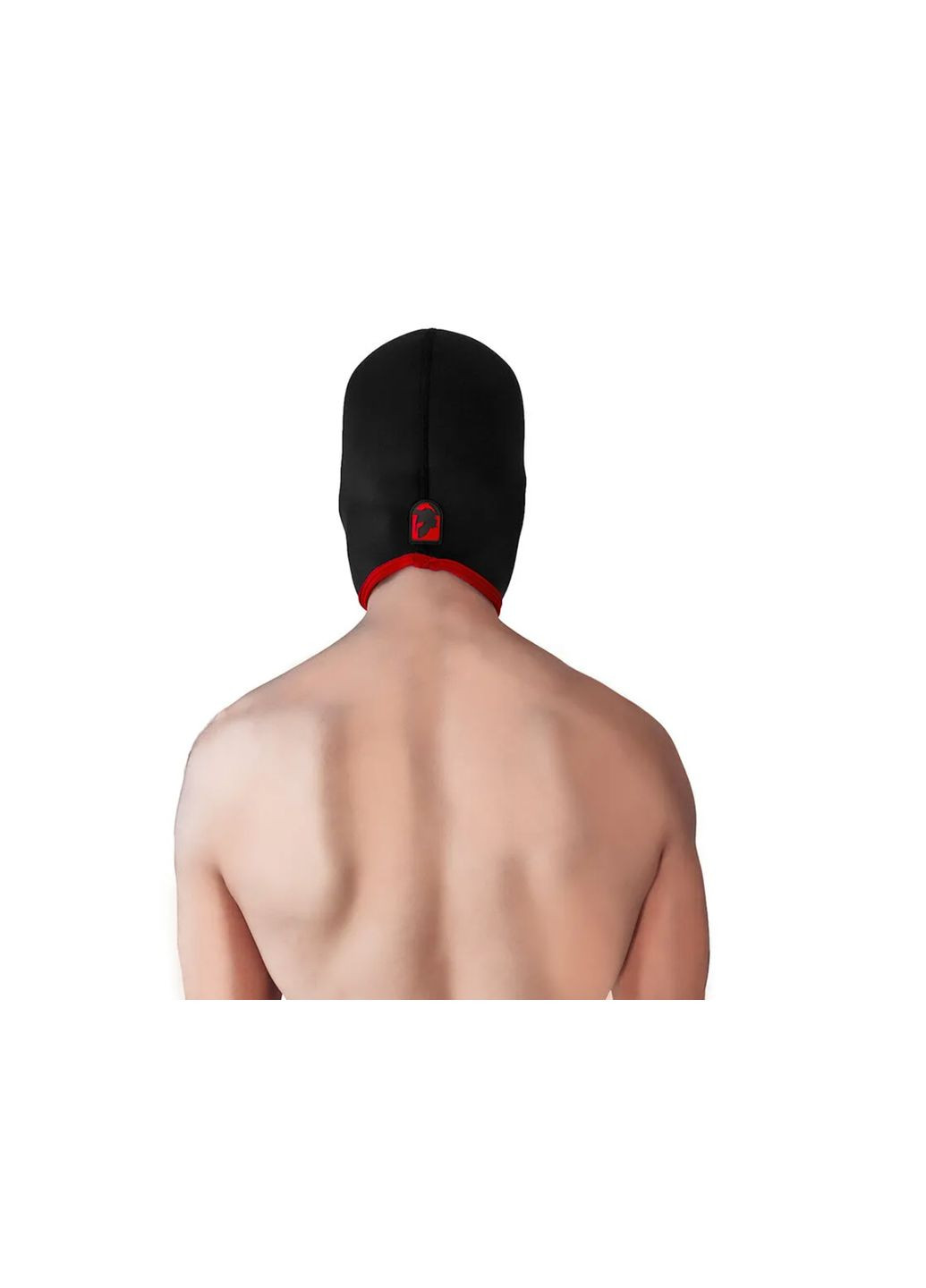 BRUTUS Blind Neoprene Face Fucker Hood Black / Red No Brand (336184184)