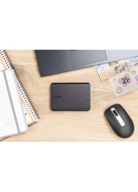 Зовнішній жорсткий диск Canvio Basics 2022 2 TB (HDTB520EK3AA) Toshiba (316427027)