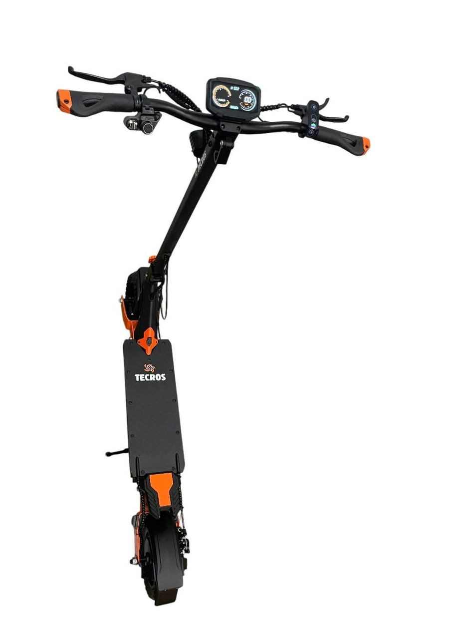 Електросамокат « » модель «T1», 800 Вт (пік 1104 Вт) / 15 600 мА·год / 48 В, Ø-10″, 50 км/год, до 60 км запас ходу Tecros (370203136)