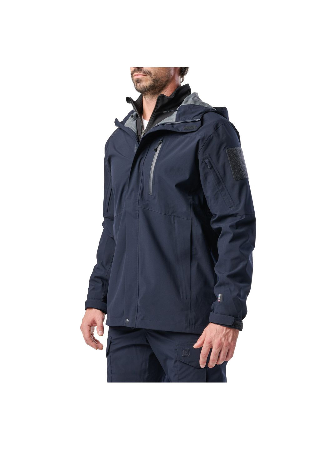 Куртка штормовая Force Rain Shell Jacket Dark Navy 5.11 Tactical (315822585)
