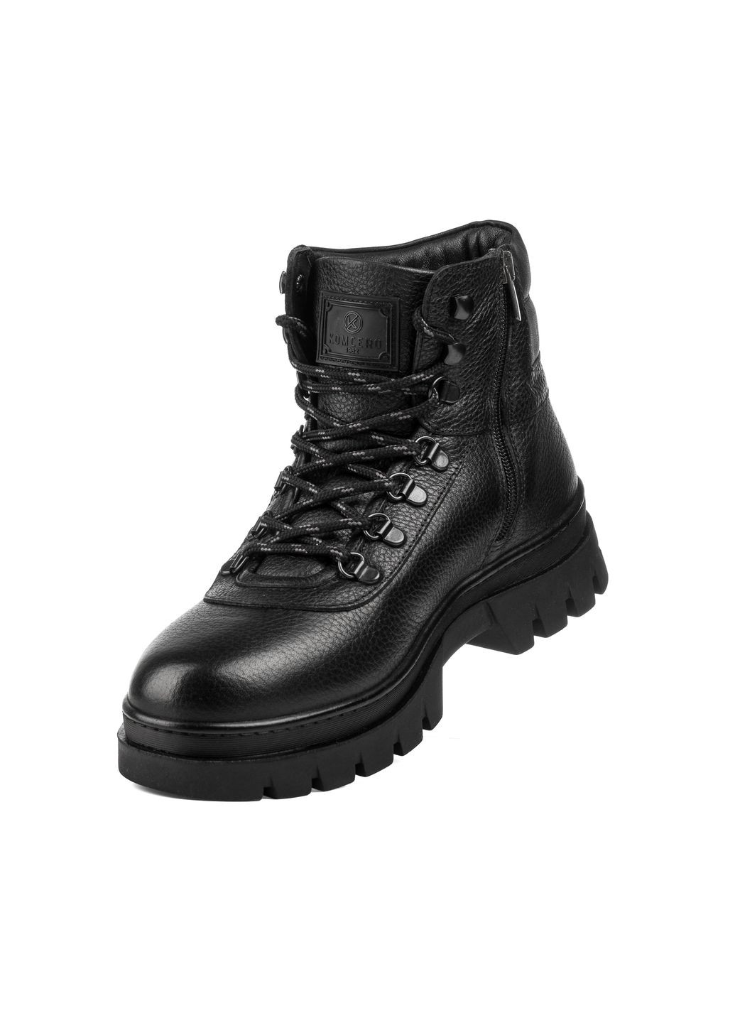 Черные зимние ботинки (3412) Komcero