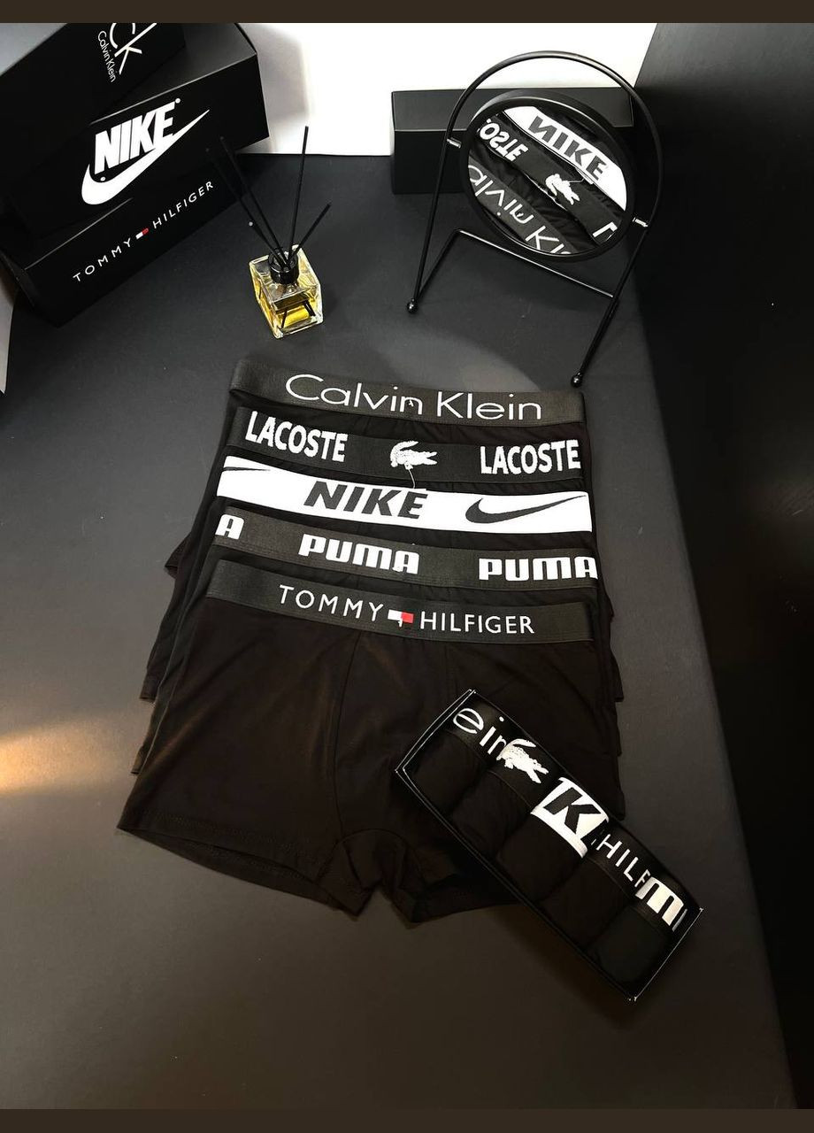 Трусы мужские боксеры, набор 5 шт No Brand (331171837)